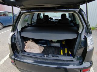 2010 Mitsubishi Outlander II Рестайлинг, чёрный, 980000 рублей, вид 5