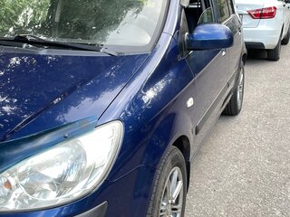 2008 Hyundai Getz I Рестайлинг, синий, 355000 рублей, вид 4