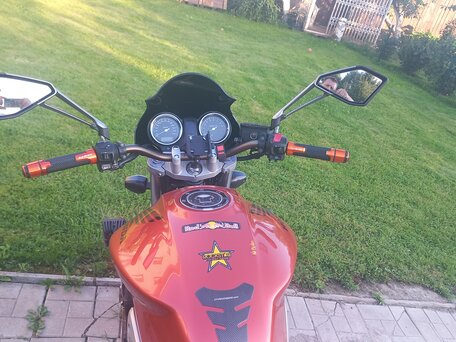 2007 Honda CB 900F Hornet, оранжевый, 550000 рублей, вид 5