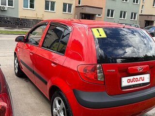 2008 Hyundai Getz I Рестайлинг, красный, 470000 рублей, вид 4