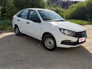 2020 Lada (ВАЗ) Granta I Рестайлинг, белый, 489000 рублей, вид 3