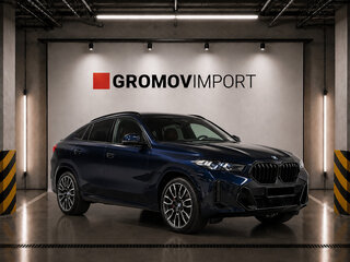 2024 BMW X6 30d III (G06) Рестайлинг, синий, 10990000 рублей, вид 3