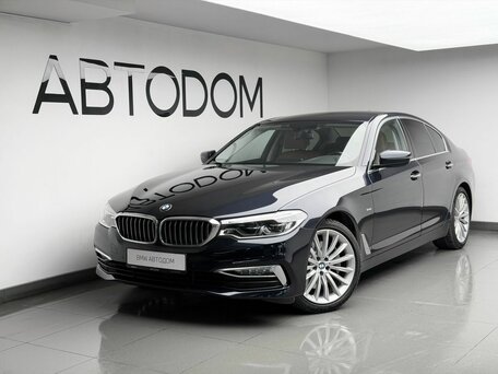 2018 BMW 5 серии 530i xDrive VII (G30/G31/G38), синий, 3399000 рублей, вид 1