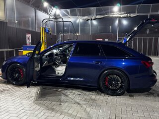 2019 Audi A6 45 TDI V (C8), синий, 4275000 рублей, вид 2