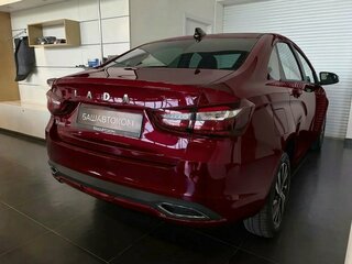 2026 Lada (ВАЗ) Vesta I Рестайлинг (NG), красный, 2070000 рублей, вид 4