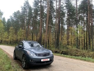 2008 Infiniti EX35 I (J50), серебристый, 1000000 рублей, вид 2