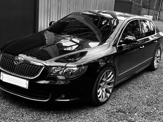 2012 Skoda Superb II, чёрный, 1000000 рублей, вид 1
