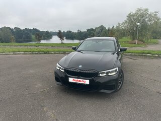 2020 BMW 3 серии 330i xDrive VII (G2x), чёрный, 2800000 рублей, вид 2