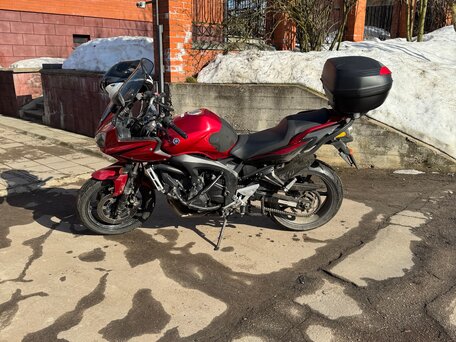 2007 Yamaha FZ6, красный, 499999 рублей, вид 1