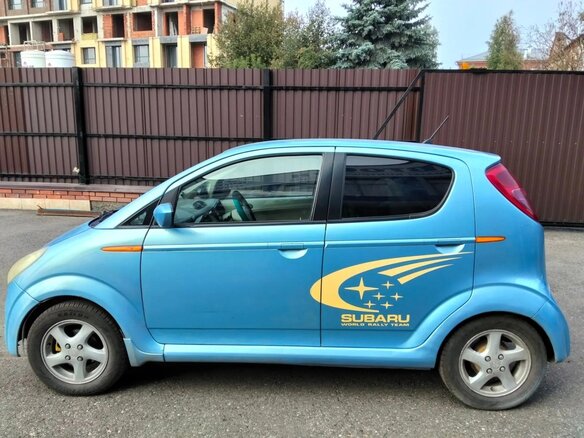 2004 Subaru R2, голубой, 250000 рублей - вид 5