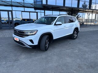 2020 Volkswagen Atlas I Рестайлинг, белый, 3490000 рублей, вид 3