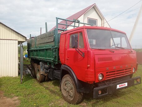 1988 КамАЗ 55102, красный, 650000 рублей, вид 1