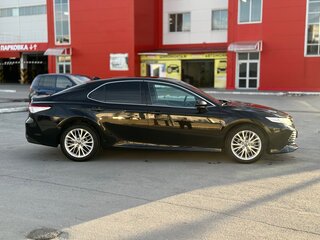 2018 Toyota Camry VIII (XV70), чёрный, 2700000 рублей, вид 4