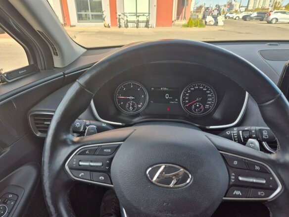 2020 Hyundai Santa Fe IV Рестайлинг, серебристый, 2350000 рублей - вид 7