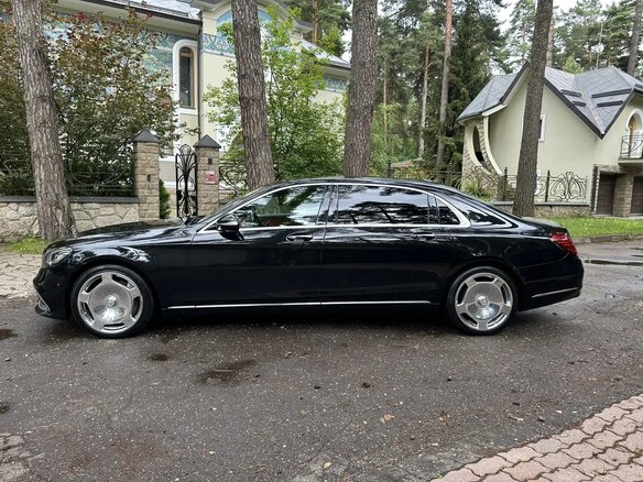 2018 Mercedes-Benz Maybach S-Класс 450 I (X222) Рестайлинг, чёрный, 4500000 рублей - вид 14