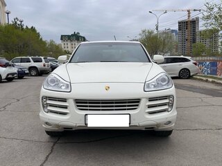 2008 Porsche Cayenne S I Рестайлинг (957), белый, 1700000 рублей, вид 3