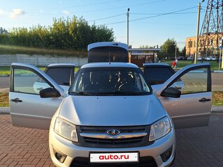 2015 Lada (ВАЗ) Granta I, серебристый, 360000 рублей, вид 2