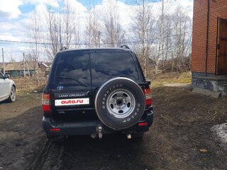 2007 Toyota Land Cruiser 105 100 Series Рестайлинг 2, чёрный, 2550000 рублей, вид 3