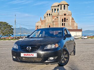 2005 Mazda 3 I (BK), чёрный, 379999 рублей, вид 1