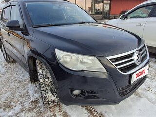 2008 Volkswagen Tiguan I, чёрный, 895000 рублей, вид 4