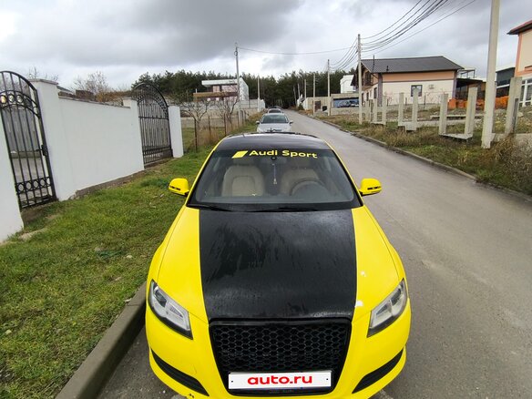 2005 Audi A3 II (8P) Рестайлинг 1, жёлтый, 1250000 рублей - вид 3