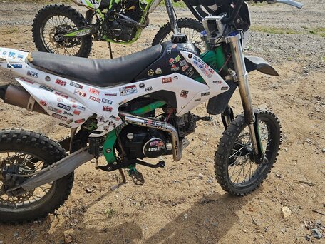 2021 BSE MX 125, зелёный, 45000 рублей, вид 2