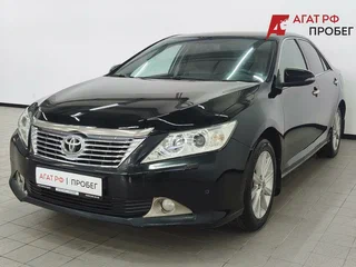 2014 Toyota Camry VII (XV50), чёрный, 1595000 рублей, вид 3
