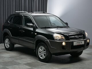 2008 Hyundai Tucson I, чёрный, 937000 рублей, вид 3