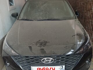 2021 Hyundai Solaris II Рестайлинг, чёрный, 1950000 рублей, вид 1