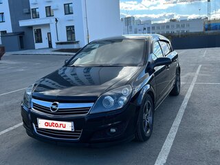 2008 Opel Astra H Рестайлинг, чёрный, 580000 рублей, вид 1