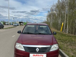 2011 Renault Logan I Рестайлинг, красный, 415000 рублей, вид 2