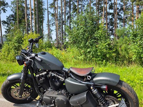 2020 Harley-Davidson Sportster 1200, зелёный, 1100000 рублей, вид 5