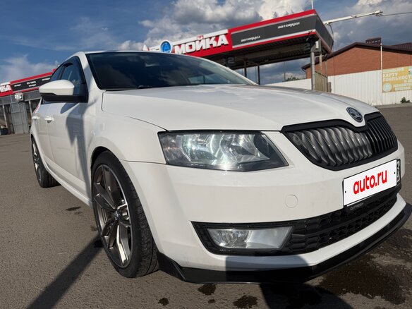 2014 Skoda Octavia III (A7), белый, 1450000 рублей - вид 6