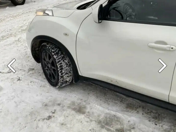 2014 Nissan Juke I, белый, 1200000 рублей - вид 1