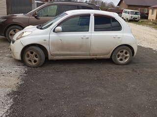 2008 Nissan March III (K12), белый, 200000 рублей, вид 3