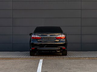 2015 Toyota Camry VII (XV50) Рестайлинг, чёрный, 1795000 рублей, вид 5