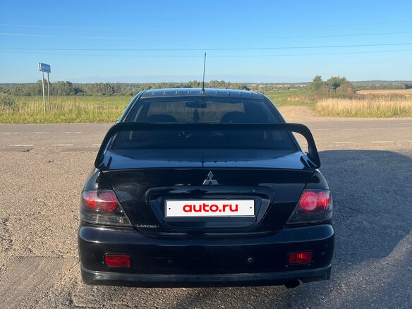 2006 Mitsubishi Lancer IX Рестайлинг, чёрный, 390000 рублей - вид 2