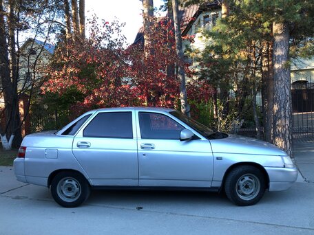 2001 Lada (ВАЗ) 2110, серый, 120000 рублей, вид 5