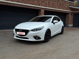 2014 Mazda 3 III (BM), белый, 1350000 рублей, вид 1
