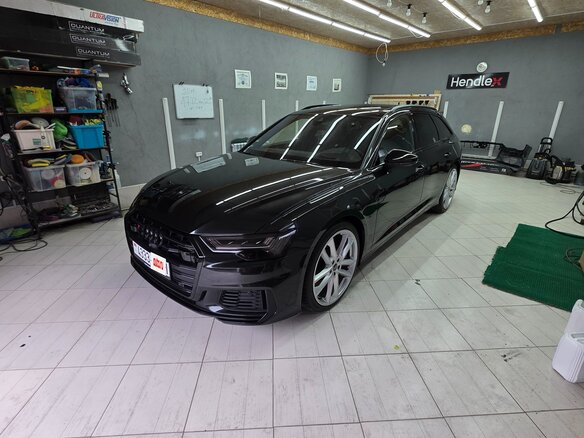 2020 Audi S6 V (C8), чёрный, 4197485 рублей - вид 2