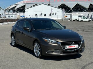 2017 Mazda 3 III (BM) Рестайлинг, коричневый, 1650000 рублей, вид 1