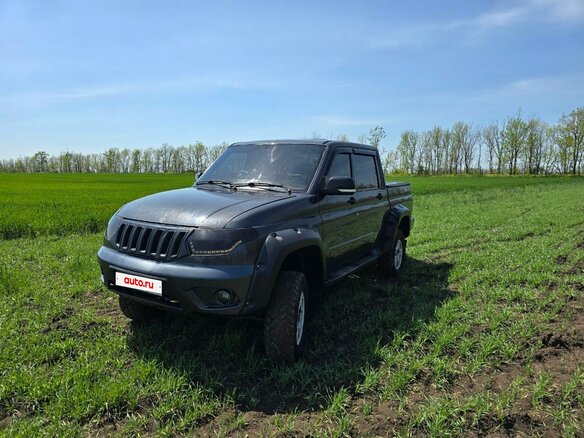 2017 УАЗ Пикап I Рестайлинг 2, серый, 850000 рублей