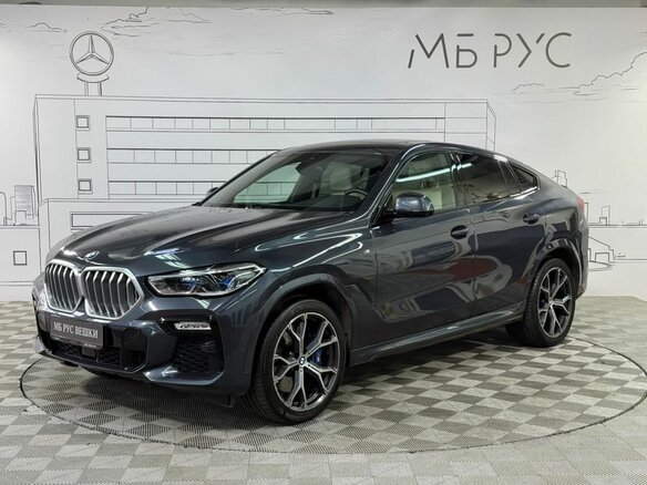 2020 BMW X6 40d III (G06), серый, 8780000 рублей