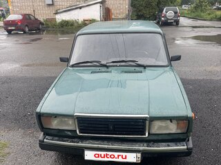 2004 Lada (ВАЗ) 2107, зелёный, 130000 рублей, вид 2