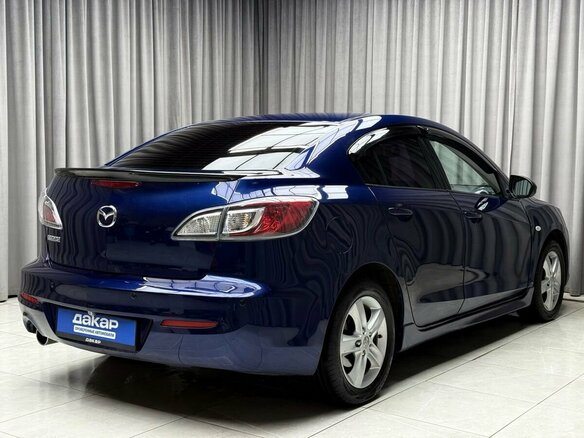 2012 Mazda 3 II (BL) Рестайлинг, синий, 829000 рублей - вид 6