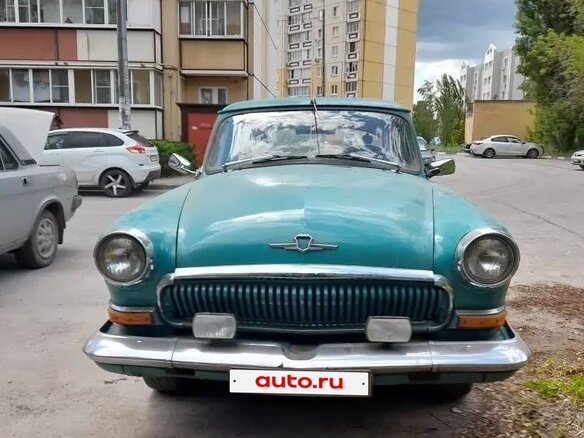 1963 ГАЗ 21 «Волга» 21Л, голубой, 315000 рублей