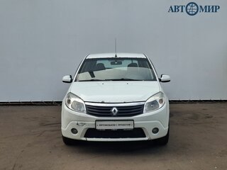 2012 Renault Sandero I, белый, 295000 рублей, вид 2