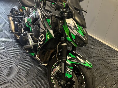 2019 Kawasaki Z 1000, зелёный, 1300000 рублей, вид 3