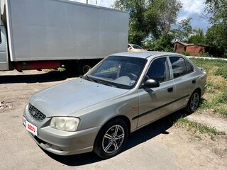 2008 Hyundai Accent ТагАЗ II, бежевый, 400000 рублей, вид 2