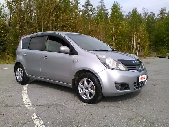 2010 Nissan Note I Рестайлинг, серый, 505000 рублей - вид 25